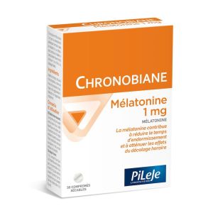 Chronobiane mélatonine 1mg 30 comprimés