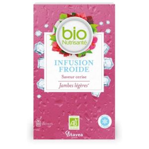 Infusion Froide Saveur Cerise Jambes Légères 20 sachets