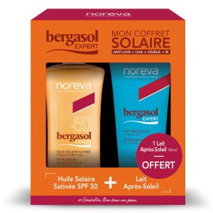 Bergasol expert - Huile solaire satinée SPF50 150 ml + Lait Après-soleil 100 ml