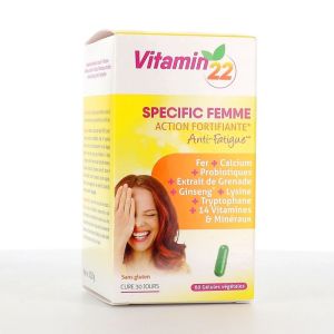 VITAMIN'22 - Specific Femme - Action Fortifiante Et Anti-Fatigue