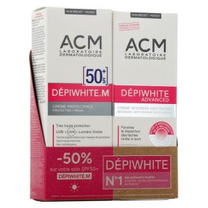 Depiwhite Advanced Crème Intensive Anti-Taches 40ml + Crème protectrice 40ml