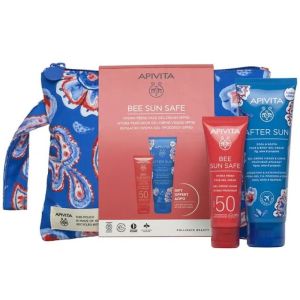 Bee Sun Safe Trousse Solaire Gel Creme Hydra Fraîcheur SPF50 + Gel Creme Fraicheur Apaisant 250ml