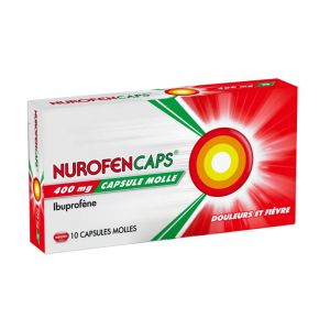 Nurofen 400mg 10 capsules molles