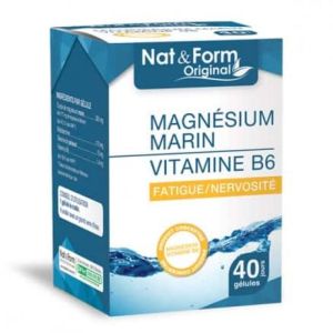 Magnésium marin 40 gélules