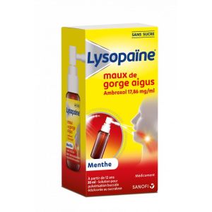 Lysopaïne pulvérisation buccale 20ml