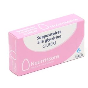 Suppositoire glycérine nourrisson x10