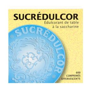 Sucrédulcor 600 comprimés effervescents