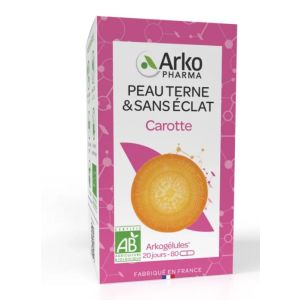 Peau Ternes & Sans Eclat Bio 80 Gélules Arkogélules