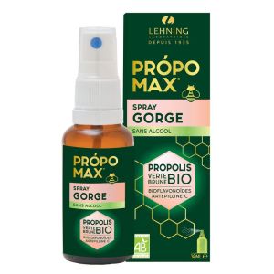 PORPOMAX Spray gorge Propolis Bio - 30ml