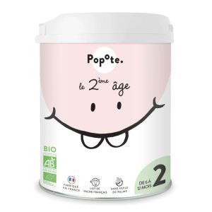 Lait infantile bio 2e âge 6-12 mois 800 g