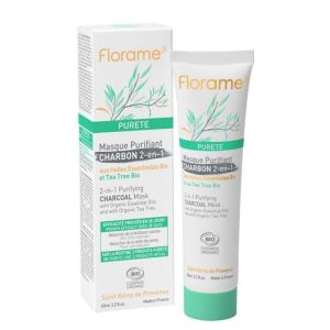 Masque Purifiant - Charbon 2 En 1