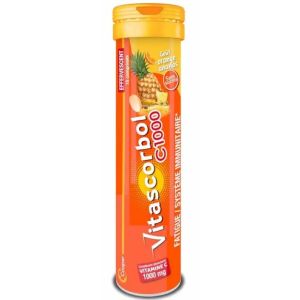 Vitascorbol Vitamine C 1000mg Goût Orange/Ananas 15 Comprimés