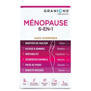 Ménopause 6 en 1 60 comprimés