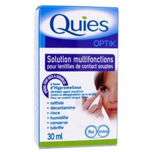 Optik Solution multifonctions lentilles 30 ml