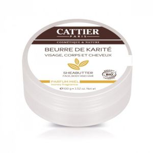 Beurre de Karité - Visage, corps, cheveux - Parfum Miel - 100g