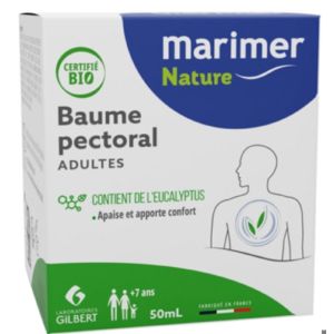 Marimer Nature Baume Pectoral Adultes Bio 50ml
