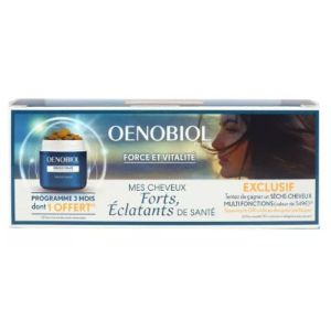 Force et vitalité cure cheveux 3 mois 180 capsules