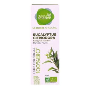 Huile essentielle d'eucalyptus citriodora 10mL