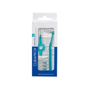 CPS 06  Prime Start Turquoise 5 brossettes interdentaires + 2 manches