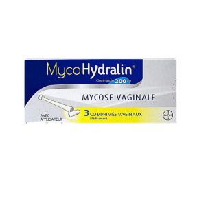 Myco Hydralin 3 comprimés vaginaux
