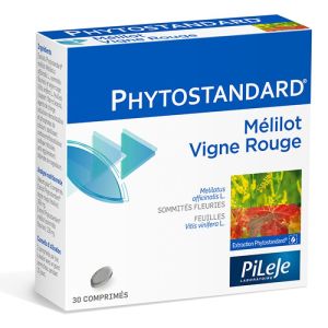 Phytostandard mélilot & vigne rouge 30 comprimés