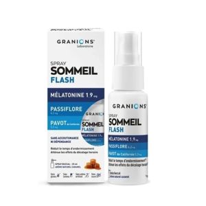 Spray Sommeil Flash Mélatonine 1.9mg  25ml