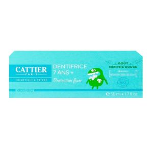 Dentifrice 7 ans et + 50ml - menthe douce