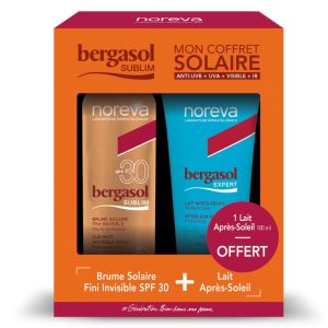 Bergasol sublim - Brume solaire rafraîchissante SPF30 150 ml + Lait après soleil 100 ml