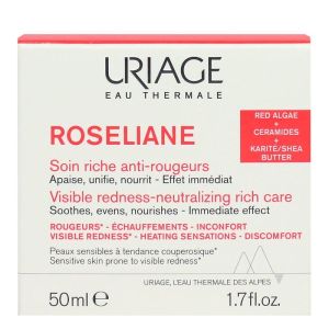 Roséliane soin riche anti-rougeurs peau sensible 50ml