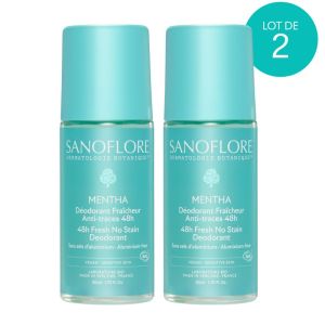 MENTHA 48H LOT 2 DEODORANTS - 2*50 ML