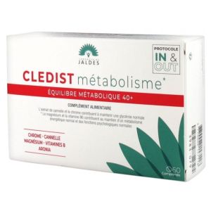 Cledist Métabolisme Équilibre Métabolique 40+ 60 Comprimés