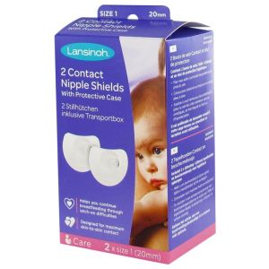 2 Bouts de Sein Contact et Étui de Protection Taille : 20 mm