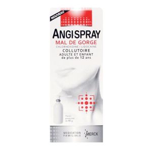 Angispray mal de gorge collutoire 40g