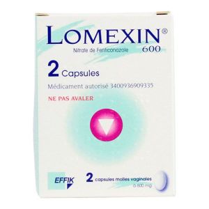Lomexin 600 mg 2 capsules molles