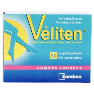 Véliten comprimés jambes lourdes 90 comprimés