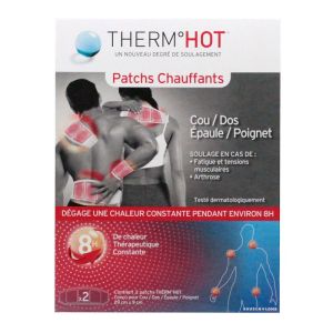 Therm Hot patchs chauffants Cou/dos/épaule/poignet