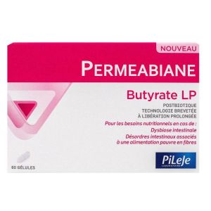 Permeabiane Butyrate LP 60 gélules
