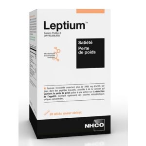 NHCO Leptium satiété & perte de poids 28 sticks