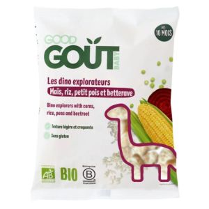 Les dino explorateurs Snack bio bébé dès 10 mois