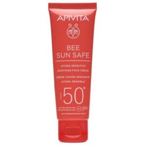 Bee sun safe crème visage apaisante hydra sensible SPF50+ - 50ml