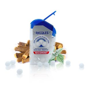Nicomint Dragées Réglisse Menthe 18g