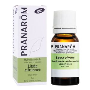 Huile essentielle Bio Litsée citronnée 10 ml