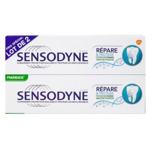 Dentifrice répare & protège 2x75 ml