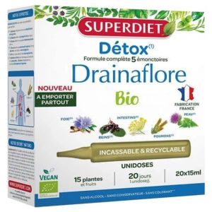 Drainaflore Bio Détox 20 Unidoses