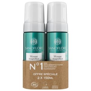 Mousse Magnifica Nettoyante Purifiante - 2x150 ml