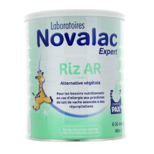 Novalac Bio 3ème âge (10-36 mois) est un lait qui peut être donné