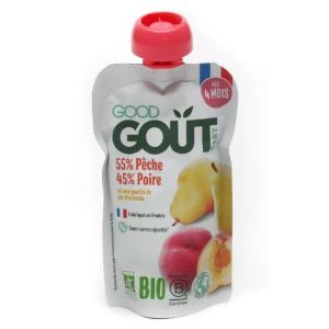 Good Gout Poire Peche 120g