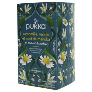 Camomille, Vanille & Miel de Manuka Bio 20 Sachets