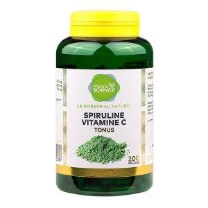 Spiruline & vitamine C 200 gélules