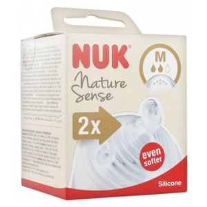 Nature Sense - Tétines Silicone - Taille M